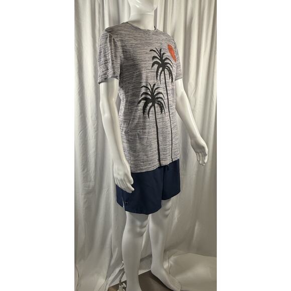 Chip & Pepper Short Sleeves Graphic T-Shirt, Blue & Orange, Sz: M, 87-21 - Picture 3 of 13